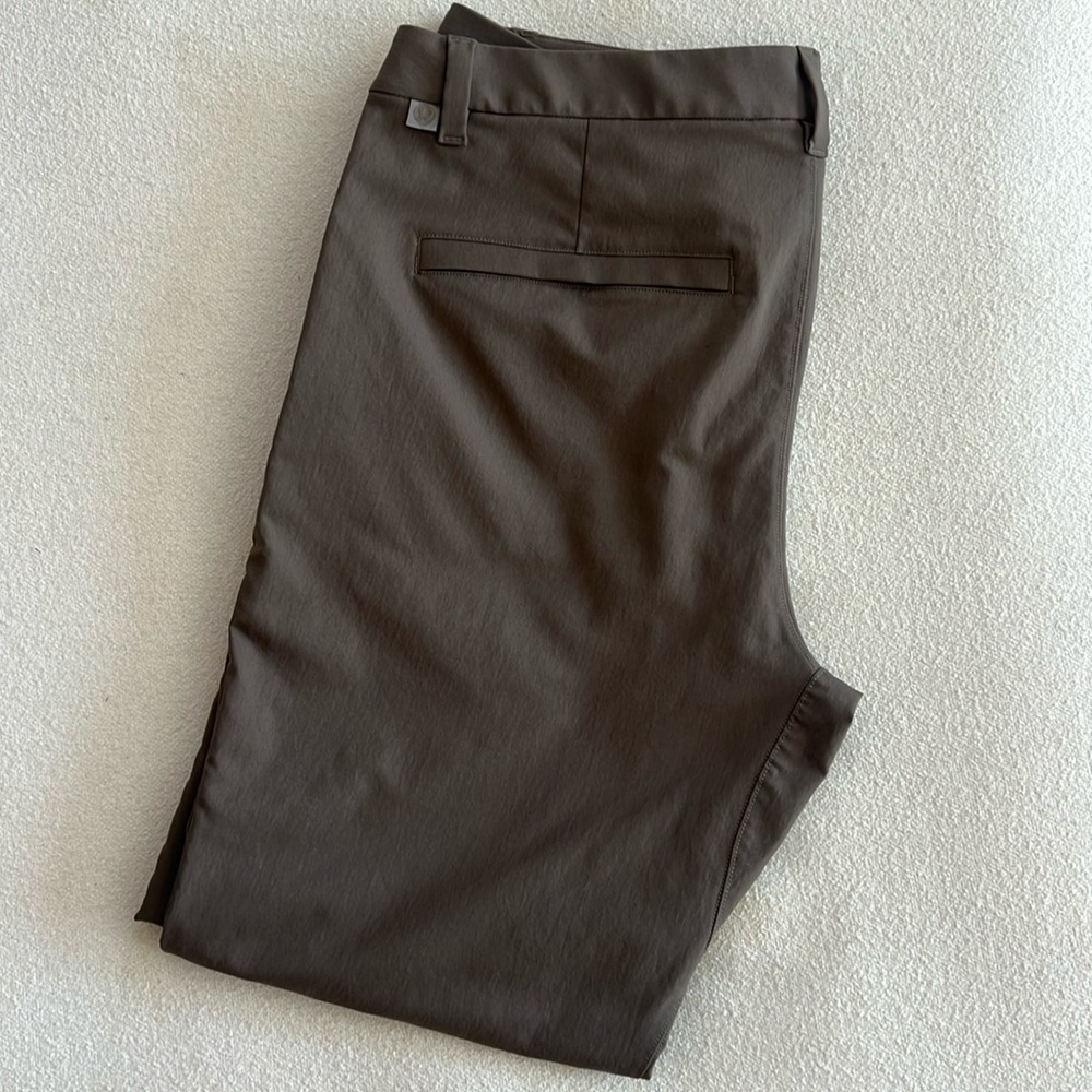 Lululemon ABC Slim-Fit Trouser L *Smooth Twill in Nomad Men's 34x30